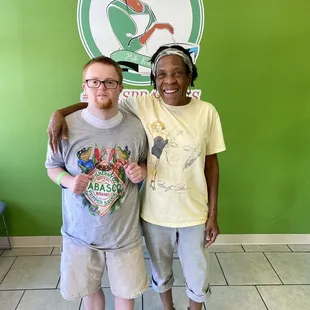 My son loved her pralines.