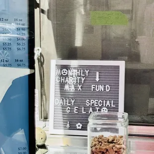 Doggie treats at the truck!