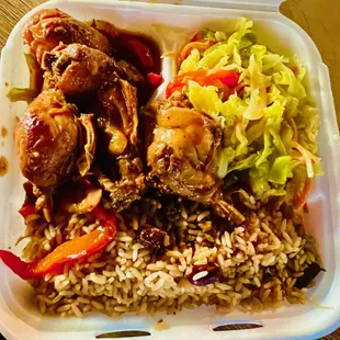 brown stew chicken