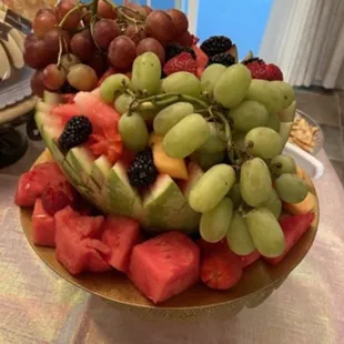 Fruit tray looks disgusting