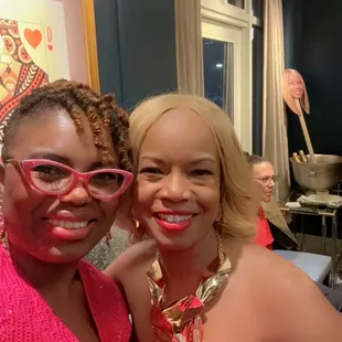 Inside of the Ms Peacocks