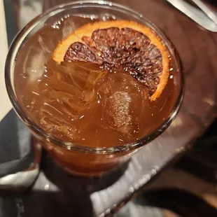 Blood orange  old fashioned