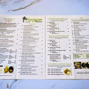 Menu.