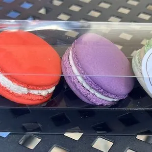 Macarons buy 5 get one free.