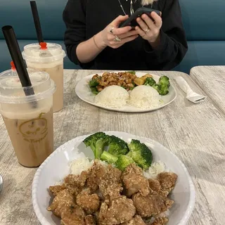 Teriyaki Chicken with Steamed Rice