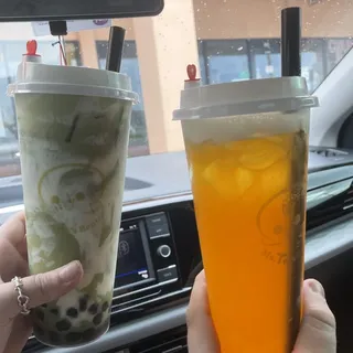 Iced Mango Green Tea