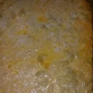 a casserole in a pan