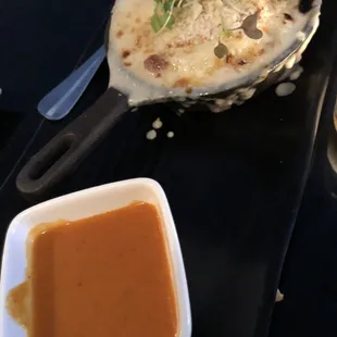 Tteok and cheese