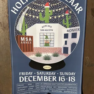 2022 holiday bazaar coming up...