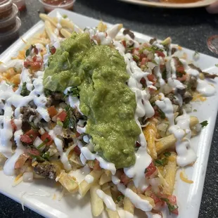 Carne asada fries
