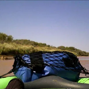 Screenshot from a video I took going down the Rio Grande with Corey S.