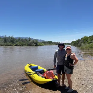 Kayak down Rio Grande