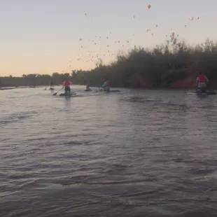 Balloon Fiesta SUP tour