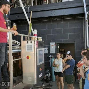Behind the scenes of our Adventure Brewery Tour