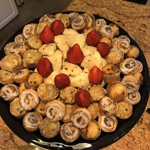 Continental Pastry Tray