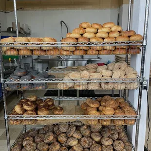 Bagel shelf