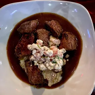 Blackened Beef Tips, so good!!!