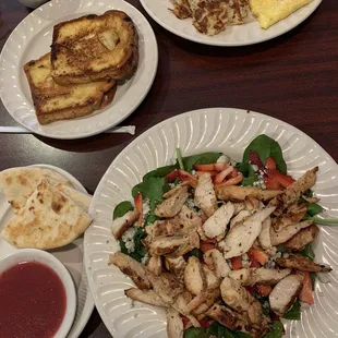 Chicken Strawberry Chicken Spinach Salad