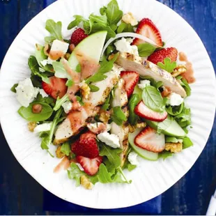 Strawberry chicken salad
