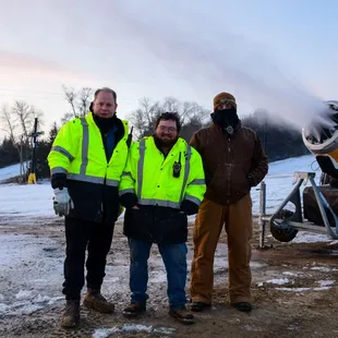 Our snowmaking crew works overnight to ensure the best experience for you when you visit Mt. Crescent.