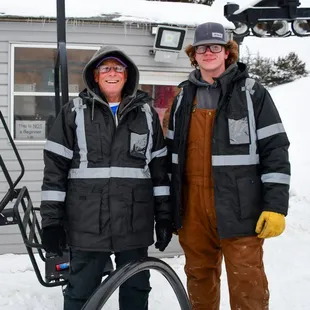 The coolest job around. Literally!