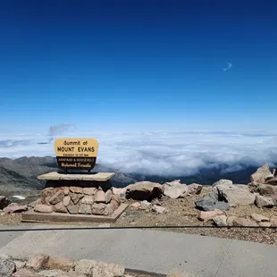 Cloudy down there...