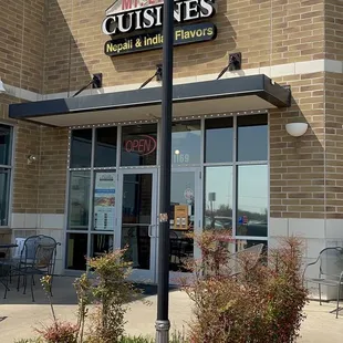 outside of restaurant