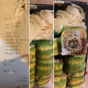 11/7/20 godzill roll-tasty over other places