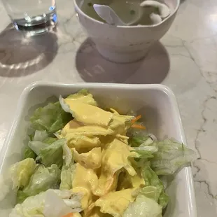 salads, food