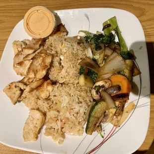 CHICKEN HIBACHI DINNER