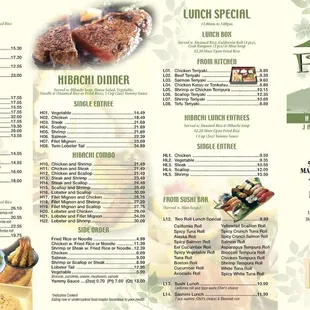 To go menu