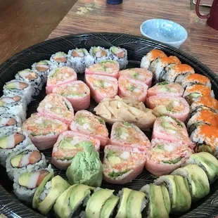 food, sushi and sashimi