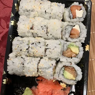 sushi and sashimi, sashimi, sushi, food