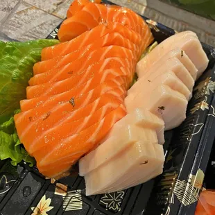 sushi, sushi and sashimi, sashimi, food