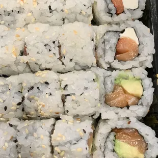 sushi and sashimi, food