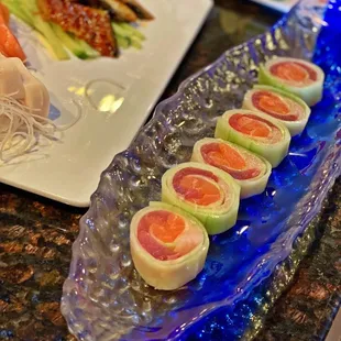 Naruto Roll &amp; Unagi Sashimi