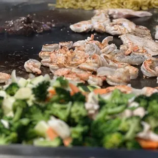 a variety of vegetables