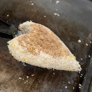 He made a heart of rice