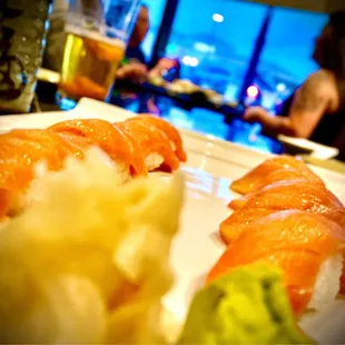 6. Smoked Salmon Sushi