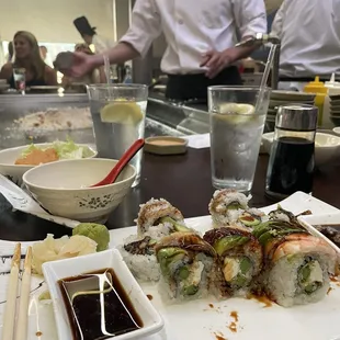 Grill for hibachi