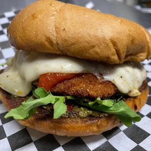 Italian crispy chicken cutlet.