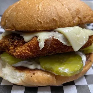 Classic crispy chicken cutlet