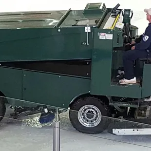 Nicest looking Zamboni at any local ice rink.