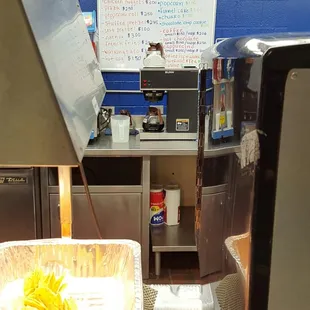 And fresh brewed coffee. Awesome!!