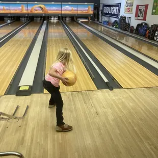 She got the hang of it pretty quickly!