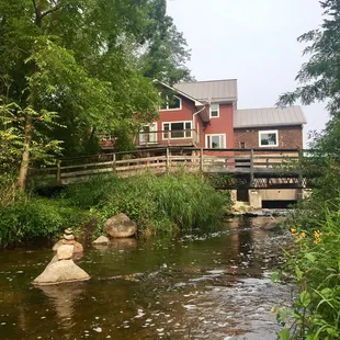 bridge over stream
