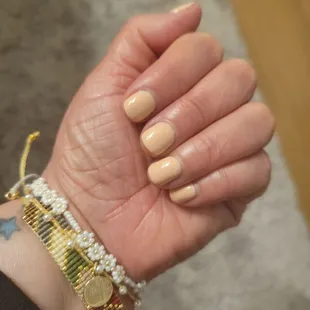 This gel mani is phenomenal!!!