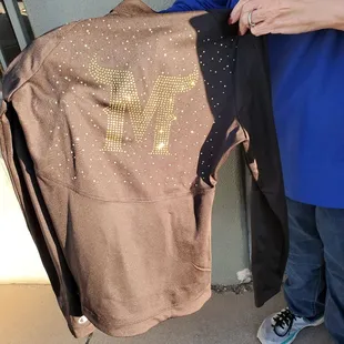 Sample of their rhinestone work!!!