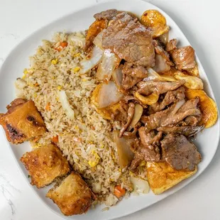 Beef and Potato Lunch Combo