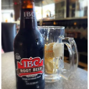 root beer and ice cream